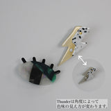 2-Set Acrylic Hair Clips5