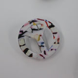 2-Set Acrylic Hair Clips6