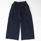 Semon ApartMent AR LOGO NYLON WIDE PANTS NAVY