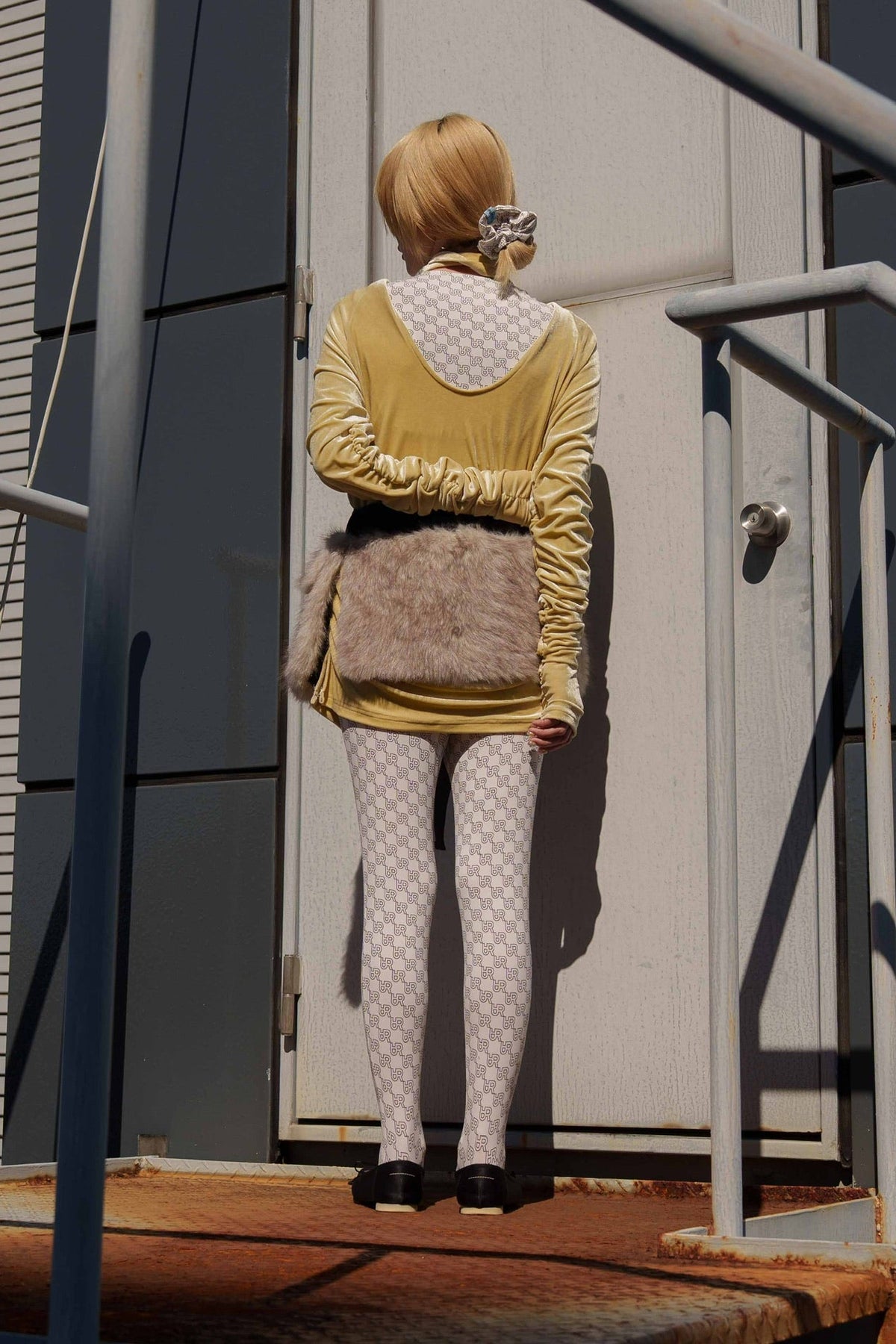 Semon ApartMent AR ALL-OVER LOGO TIGHTS