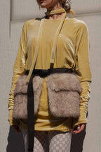 Semon ApartMent VELOUR CHOKER TOP
