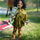 CORDUROY FRINGE JACKET32