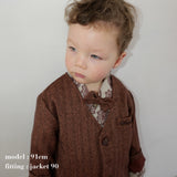 HERRINGDONE TWEED JACKET & BOW TIE SET 10