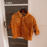 CORDUROY FRINGE JACKET 2