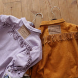 CORDUROY FRINGE JACKET 20