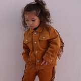 CORDUROY FRINGE JACKET 7
