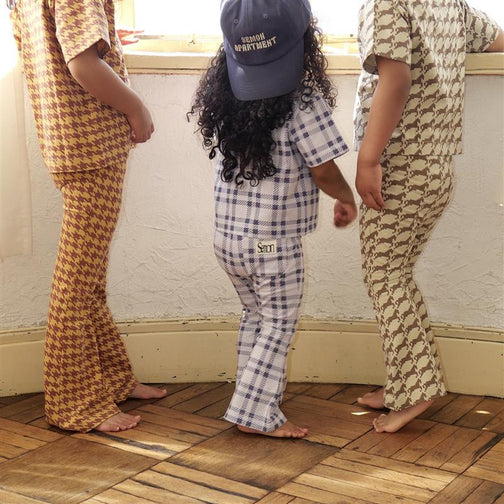 PATTERN FLARE PANTS