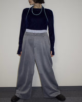 Ponte Double Waist Wide Pants5