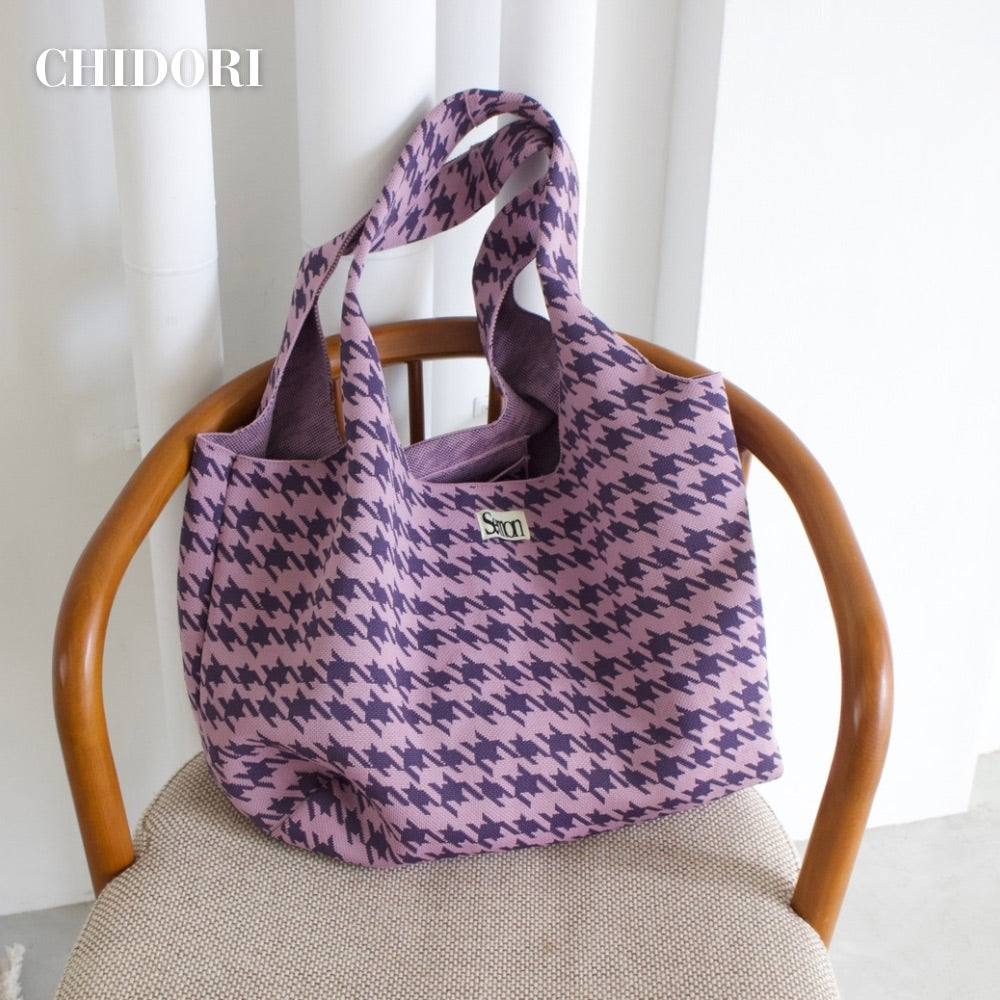 5/29(Fri)12:00-restock】PATTERN MOTHER'S KNIT BAG – Frö