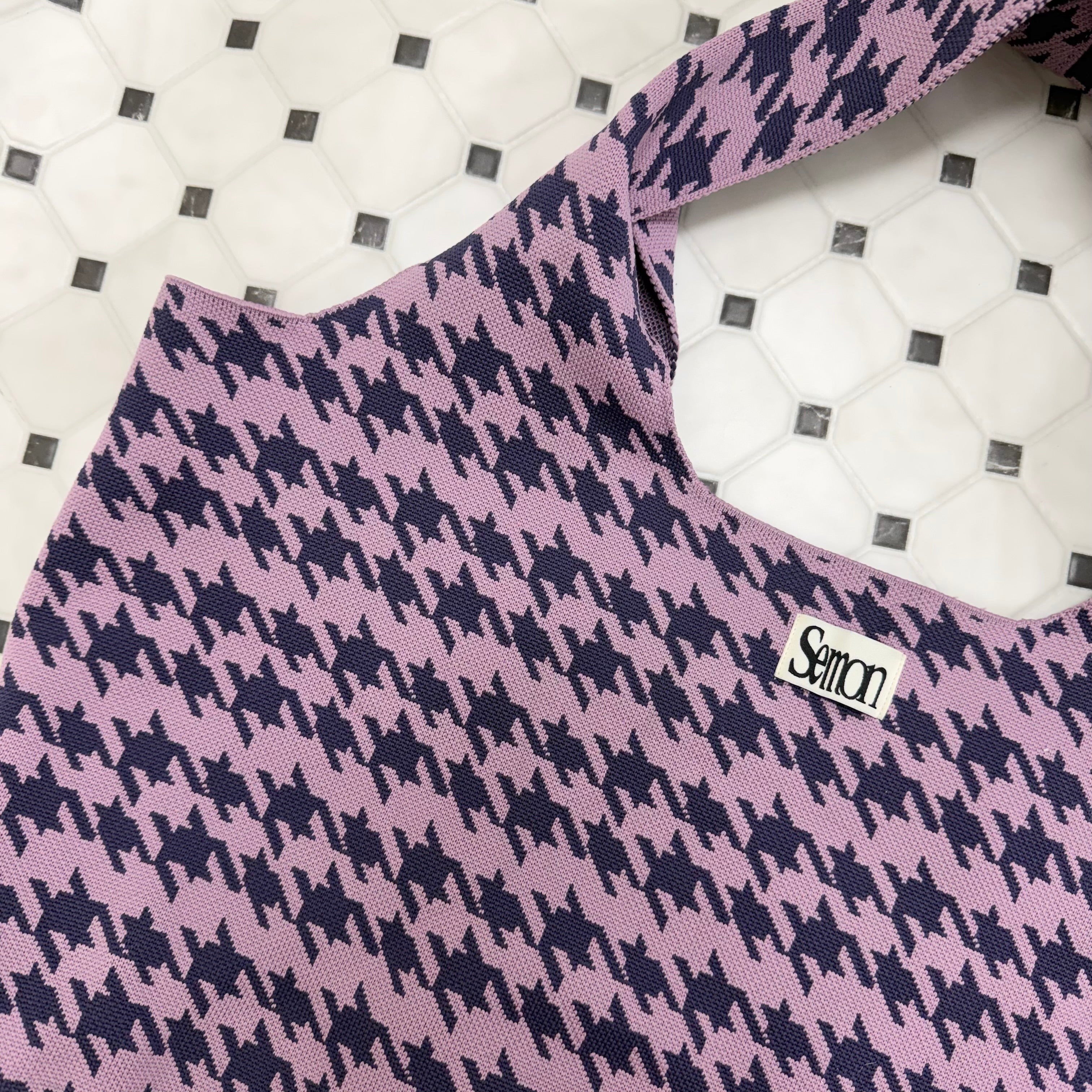 Restock expected around May] PATTERN MOTHER'S KNIT BAG – Frö