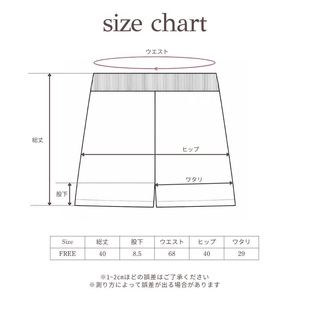 2026AW LADIES KNIT SHORT PANTS
