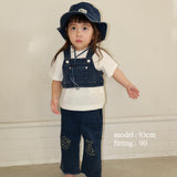 DENIM LOGO EMBROIDERY PANTS 3
