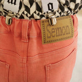 DENIM LOGO EMBROIDERY PANTS 15