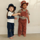 DENIM LOGO EMBROIDERY PANTS 9