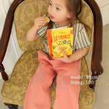 DENIM LOGO EMBROIDERY PANTS 11
