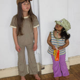 26SS PILE FLARE PANTS 6