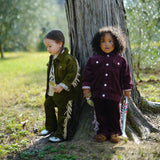 CORDUROY FRINGE FLARE PANTS19