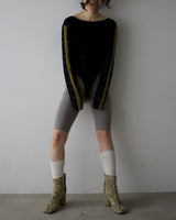 W Jacquard Biker Pants16