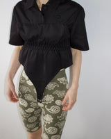 W Jacquard Biker Pants6