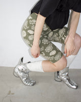 W Jacquard Biker Pants8