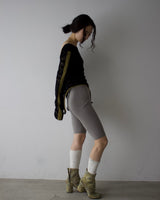 W Jacquard Biker Pants9