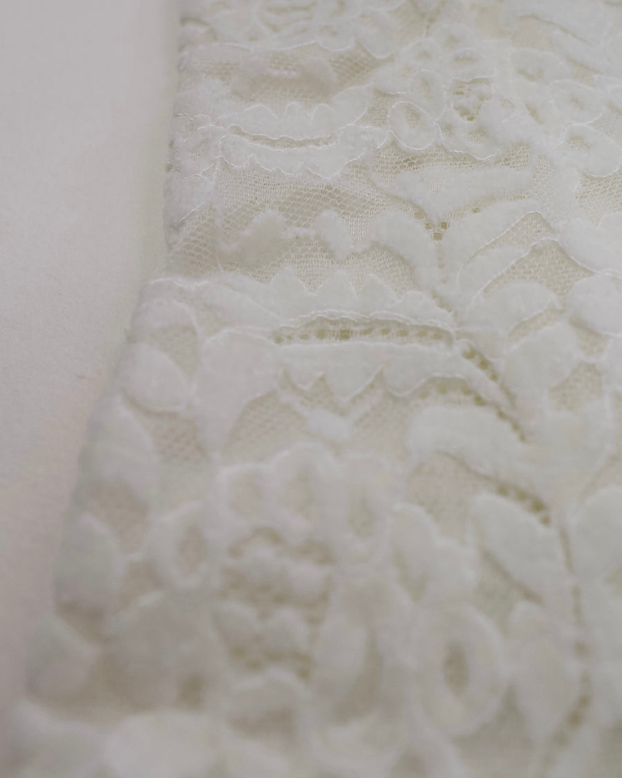 Velour Lace Flare Pants