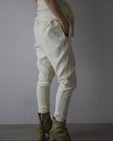 Waffle Hem Rib Pants14