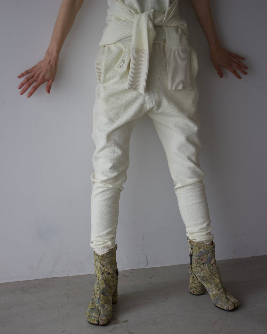 Waffle Hem Rib Pants