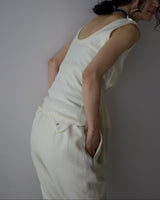 Waffle Hem Rib Pants18