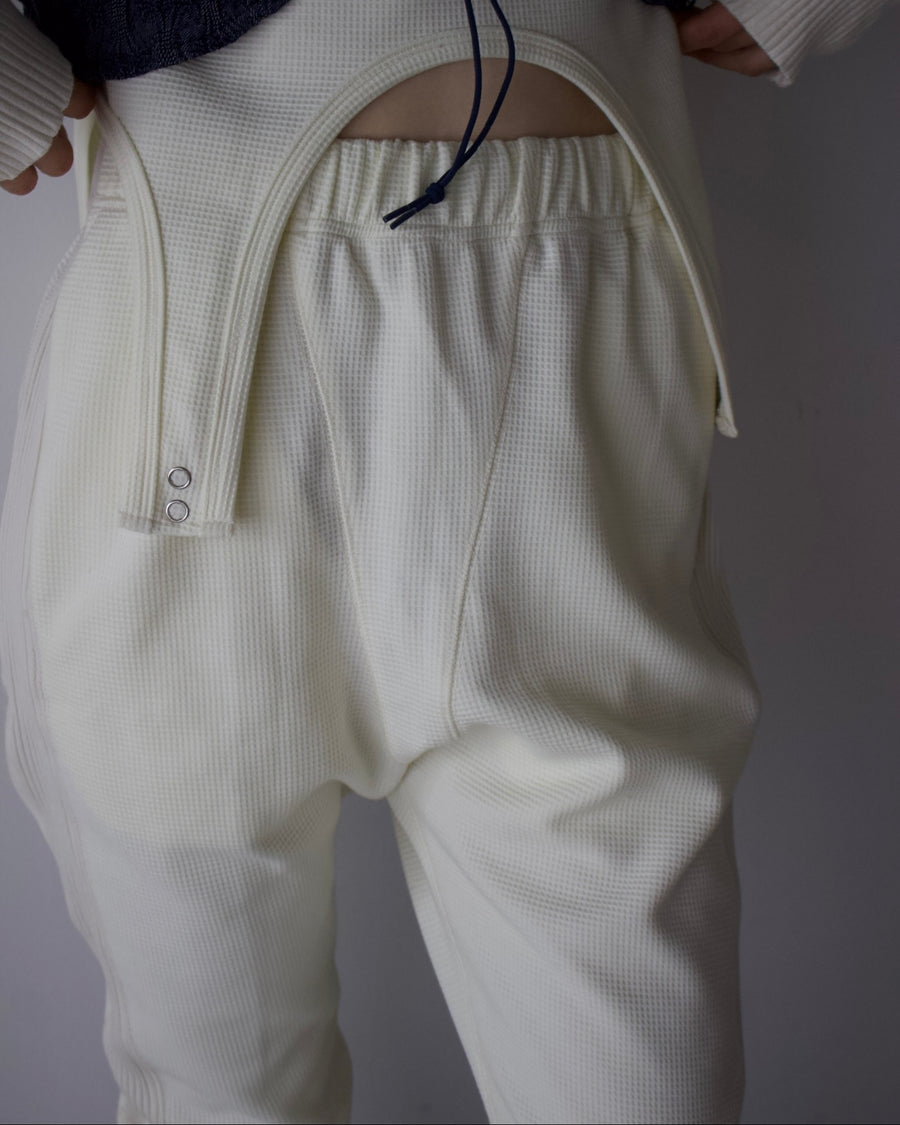 Waffle Hem Rib Pants