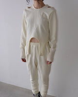 Waffle Hem Rib Pants4