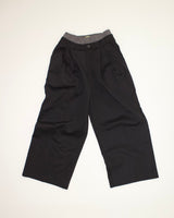 Ponte Double Waist Wide Pants1