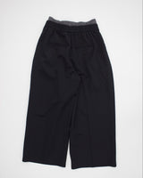 Ponte Double Waist Wide Pants14
