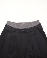 Ponte Double Waist Wide Pants15