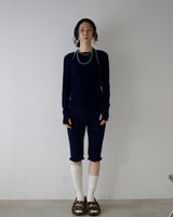 Velour Biker Pants7