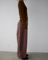 Denim Side Rib Wide Pants6