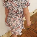 CROSS STITCH EMBROIDERED SHORT PANTS 9