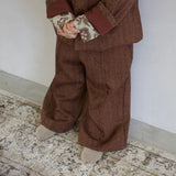 HERRINGDONE TWEED PANTS6