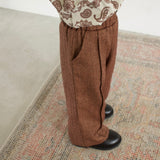 HERRINGDONE TWEED PANTS9