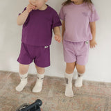 2COLOR SET SIMPLE HALF PANTS 14