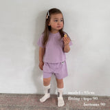 2COLOR SET SIMPLE HALF PANTS 15