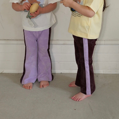 26SS TIEDYE FLARE PANTS