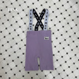 【6月頃再入荷予定】SUSPENDER RIB HALF LEGGINGS 2