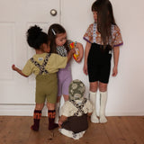 【6月頃再入荷予定】SUSPENDER RIB HALF LEGGINGS 26