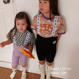 【6月頃再入荷予定】SUSPENDER RIB HALF LEGGINGS 8