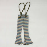 RIBBED BORDER FLARE SALOPETTE6