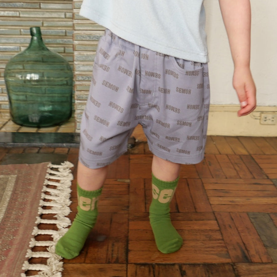 TWILL HALF PANTS