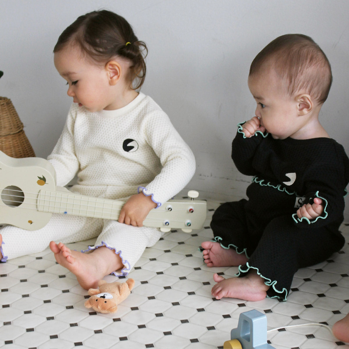 WAFFLE FLARE PANTS – Frö
