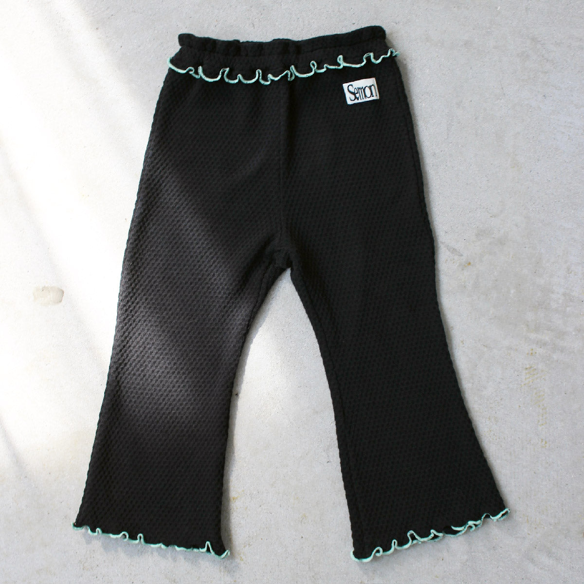 WAFFLE FLARE PANTS – Frö