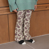 NEW PATTERN FLARE PANTS 16